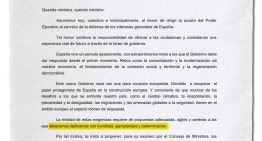 Sánchez, señalado por la carta que dejó a sus ministros hace ocho años: «Respondamos a la ejemplaridad que cabe esperar de este nuevo Gobierno»