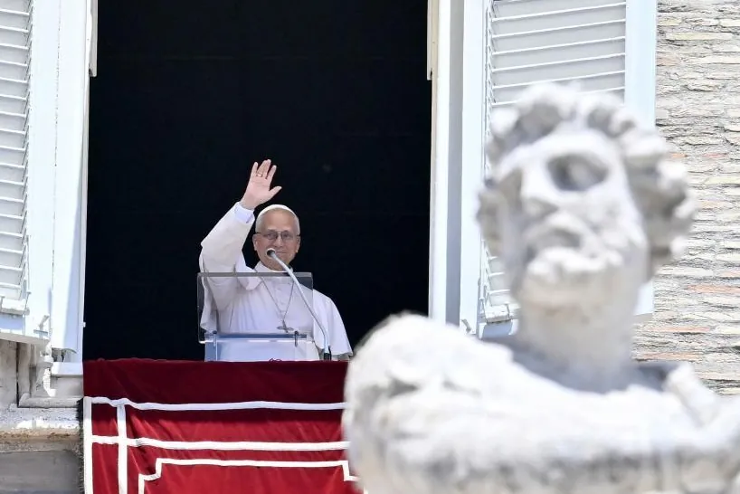 León XIV agradece a España tras el rezo del ángelus su acogida «con gran entusiasmo y devoción» durante su viaje