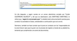 El pagador de Zapatero presentó en Dubái un certificado de Bankia para diseñar la offshore a las 24 horas de almorzar con él