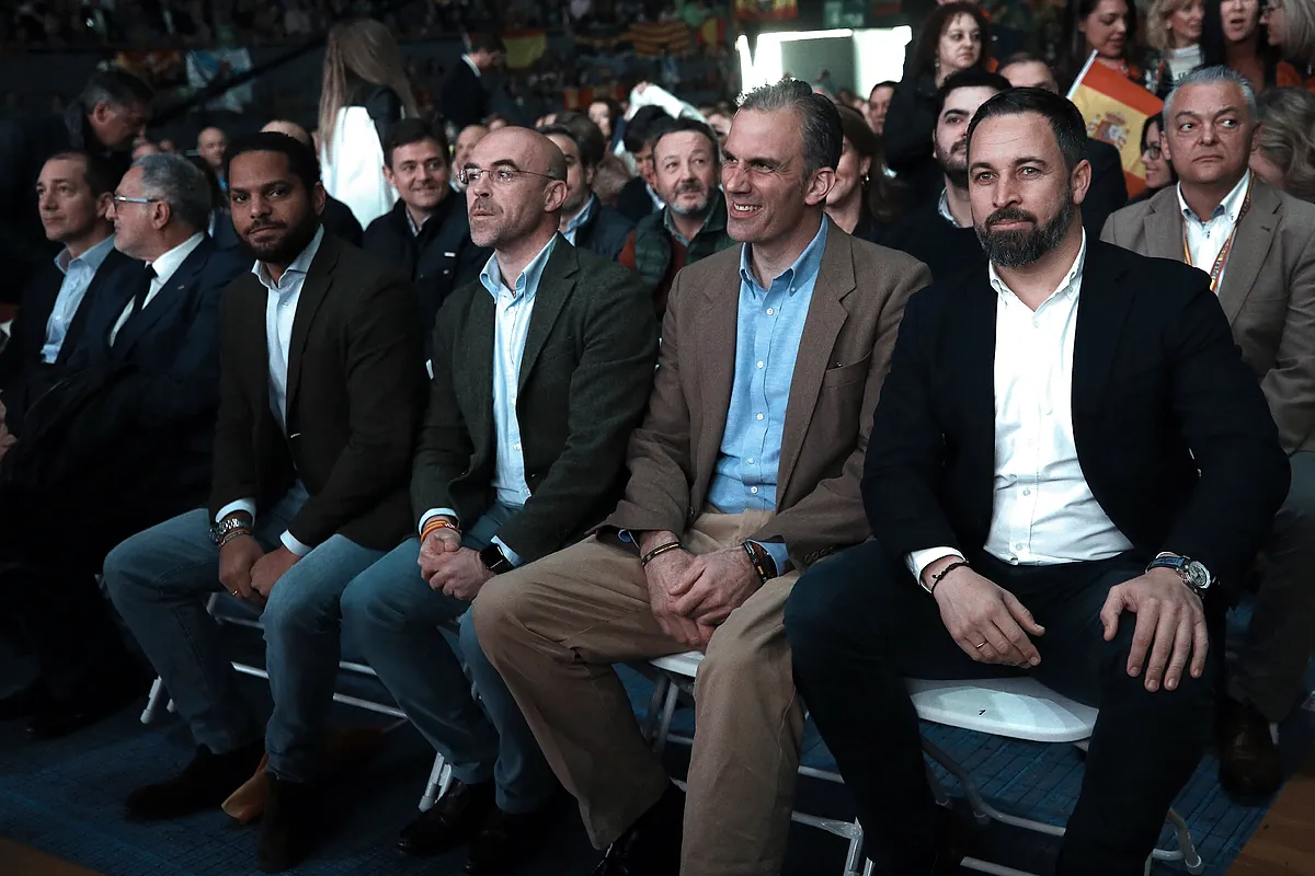 Vox cierra el año de la división en una Asamblea sin Ortega Smith por primera vez y sin el debate que reclamaba Espinosa