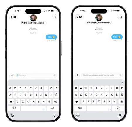 En iOS 27 el botón solo envía audios y no interrumpe la música