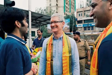 Tim Cook En India