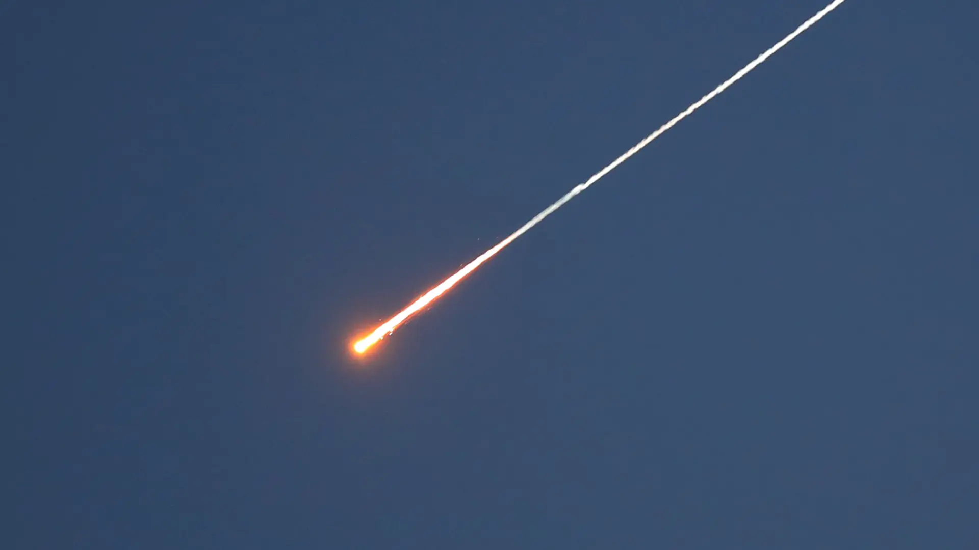 Israel intercepta un misil lanzado desde Yemen hacia su territorio