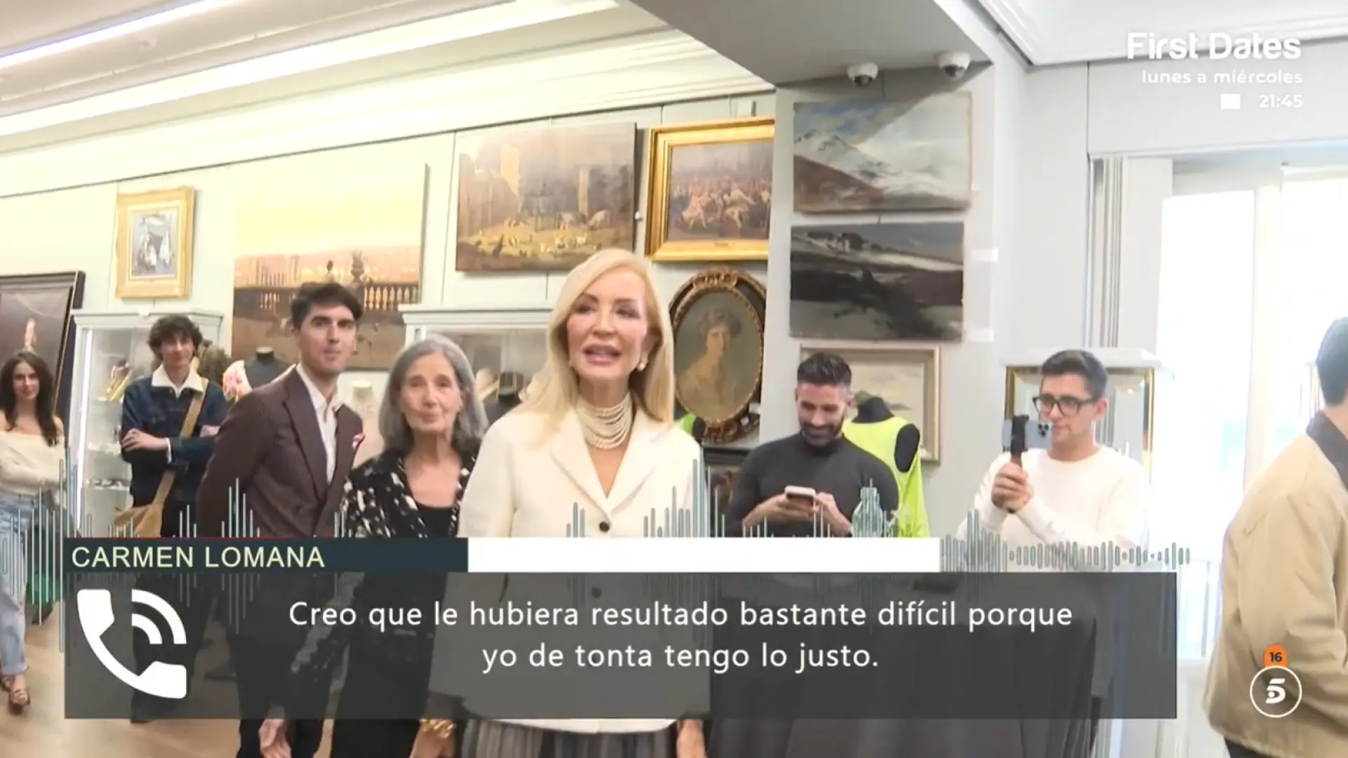 Carmen Lomana, sobre el supuesto interés de Luis Lorenzo en ella: «Yo no salgo con muertos de hambre»