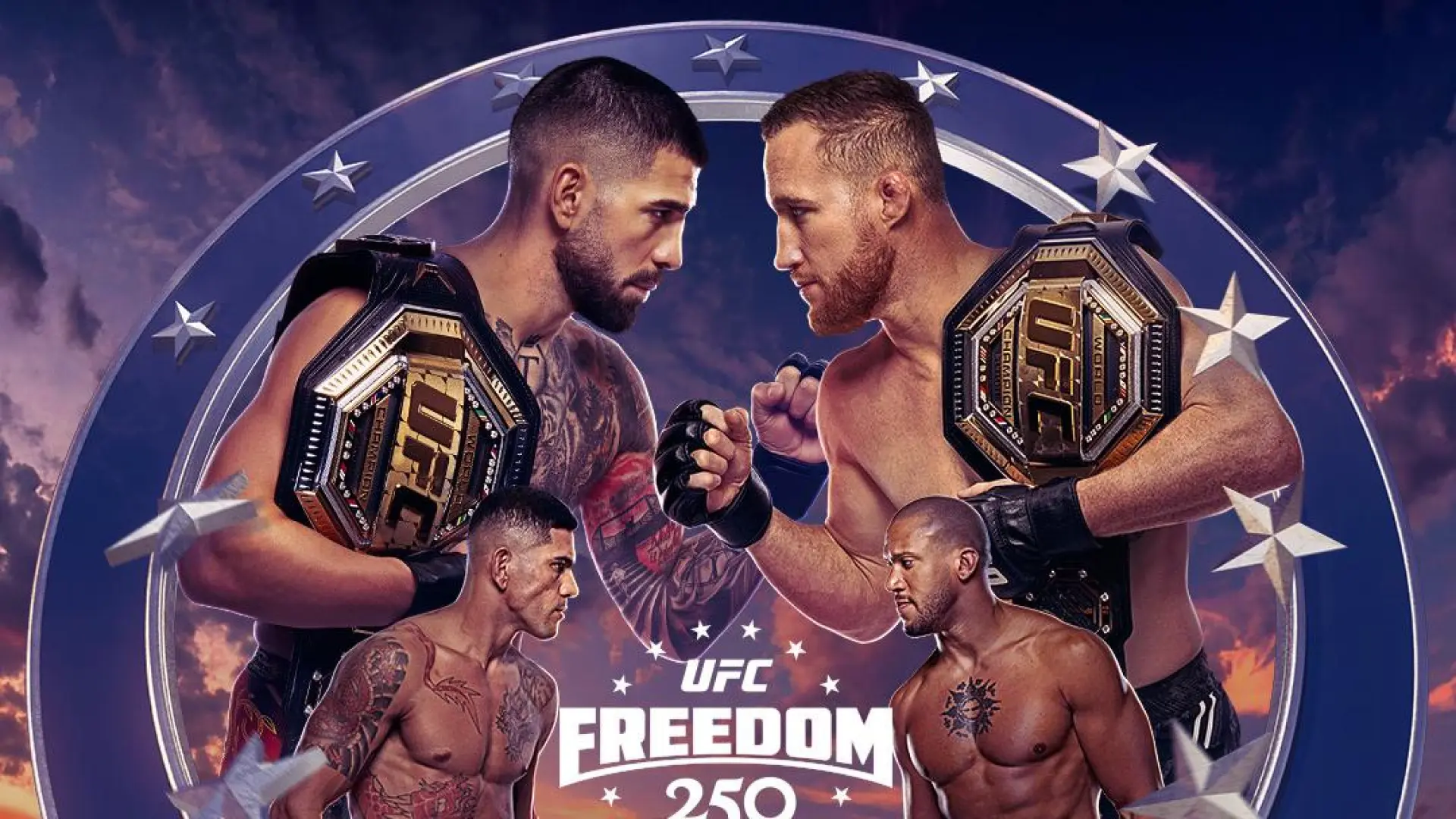 Horario y dónde ver la pelea de Ilia Topuria vs Justin Gaethje por el cinturón de campeón de peso ligero en el UFC de la Casa Blanca