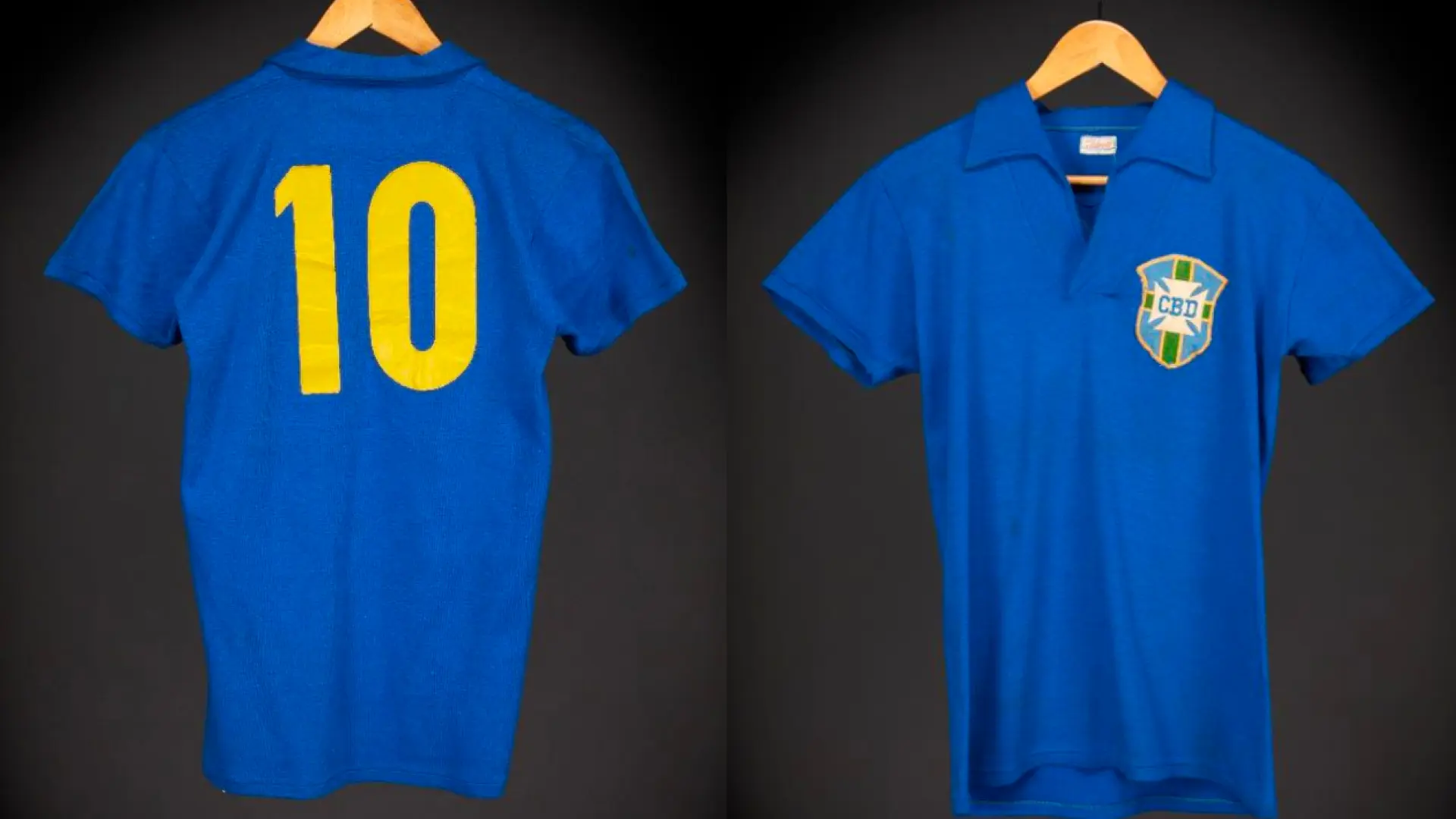 El desorbitado precio de la camiseta de Pelé en la final del Mundial de 1958