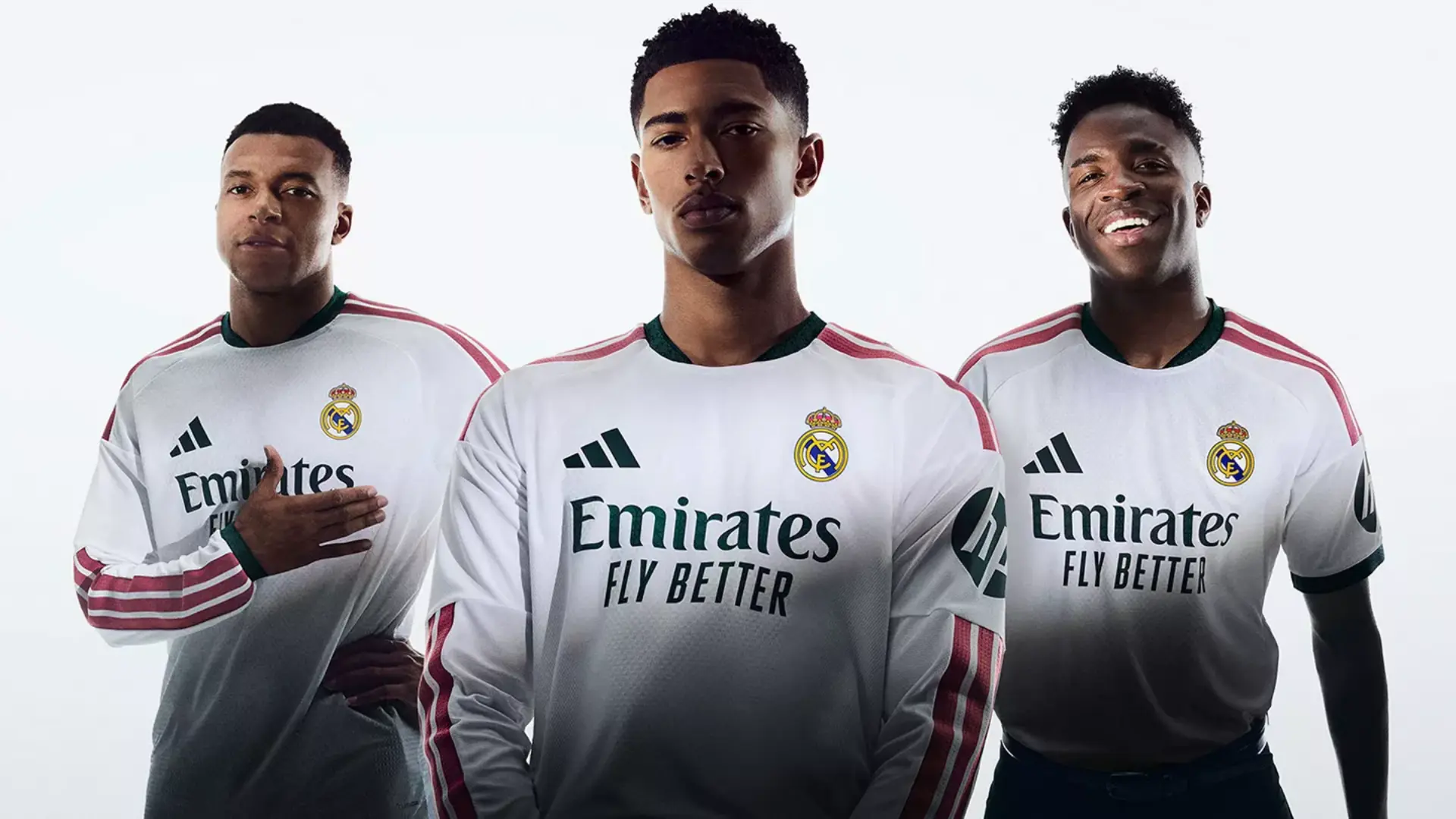 Así es la camiseta del Real Madrid para la próxima temporada: con rayas rosas y detalles en verde