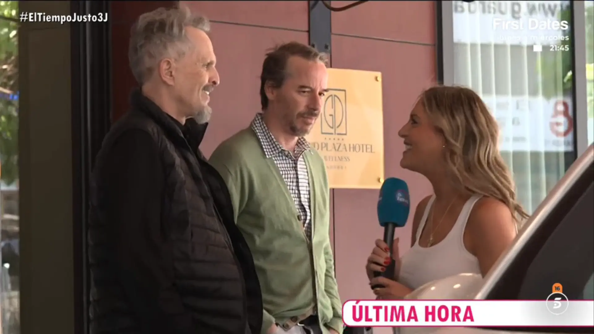 Primeras palabras de Miguel Bosé en Andorra: «Estoy feliz de venir»