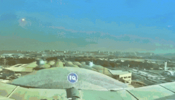 Bola de fuego en Kuwait: las impactantes imágenes del ataque con dron lanzado supuestamente por Irán contra un aeropuerto