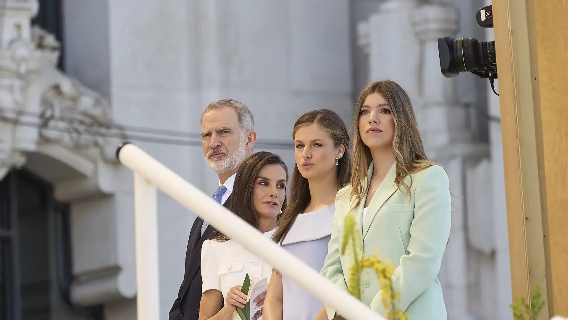Froilán se convierte en el gran ausente de la familia del rey en la misa del Papa en Cibeles