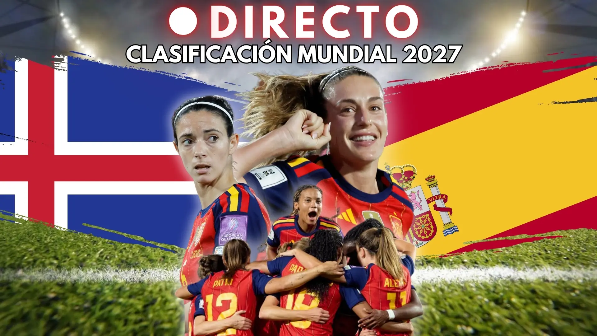 Islandia – España de clasificación al Mundial femenino, en directo: marcador, goles y última hora de la jornada 6