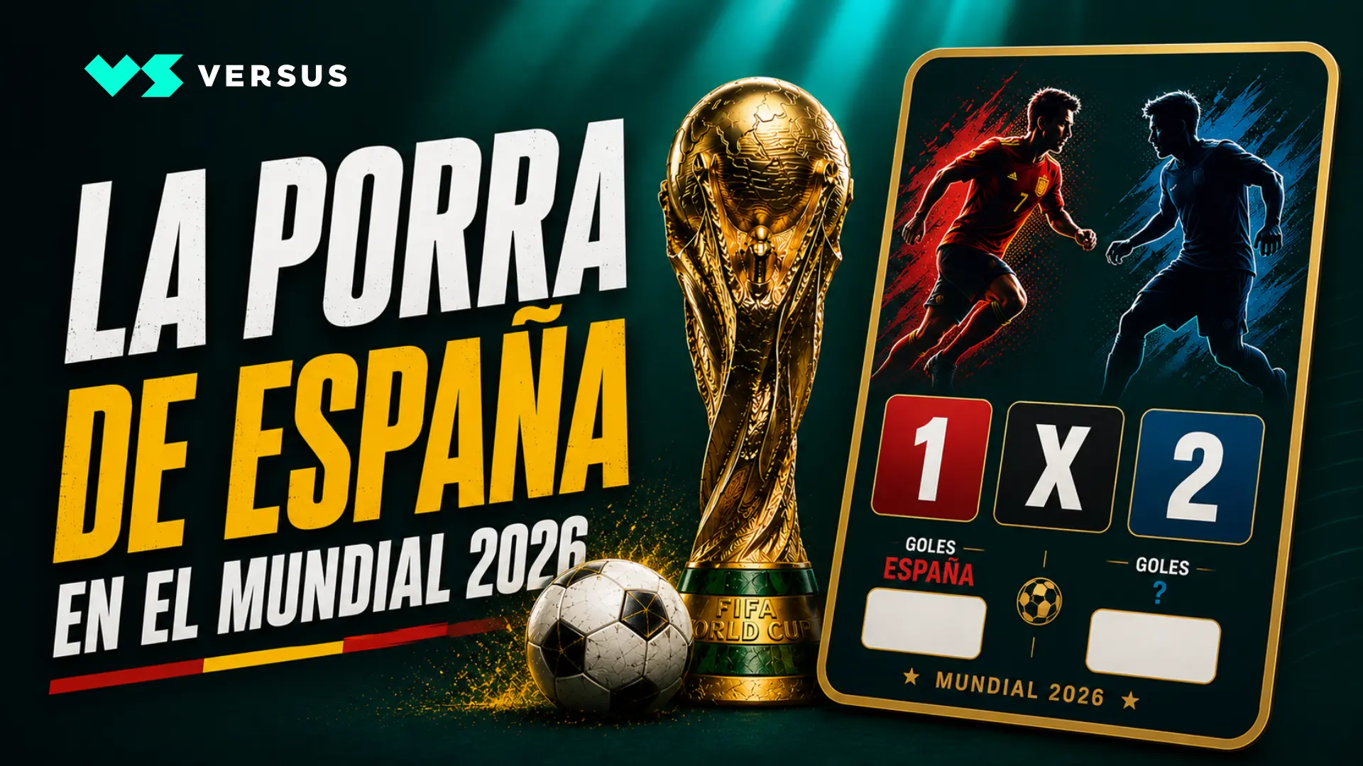 ¿Hasta dónde llegará España? Haz tus pronósticos en la porra del Mundial 2026 de 20minutos y lucha por el triunfo
