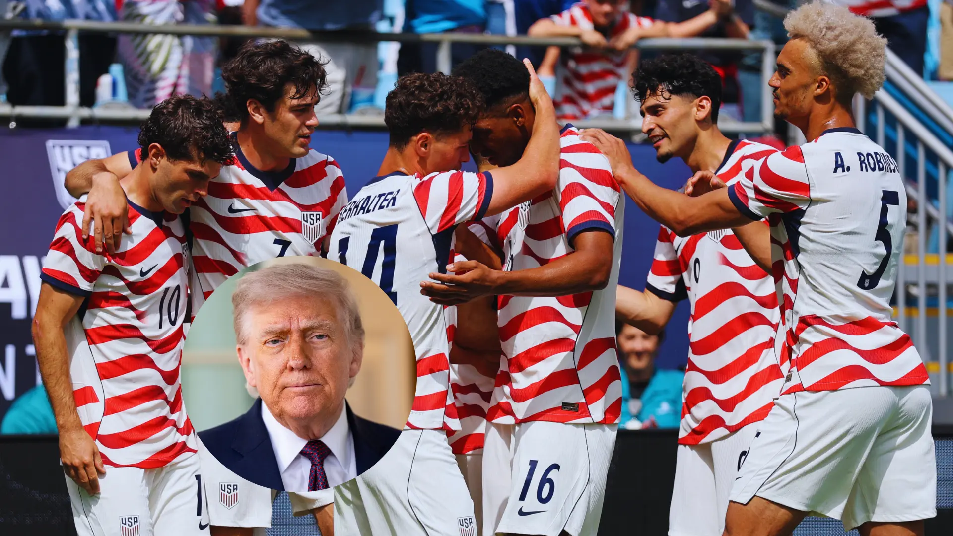 El mensaje de apoyo de Donald Trump a la selección de Estados Unidos antes de su debut en el Mundial: «Mucha suerte»