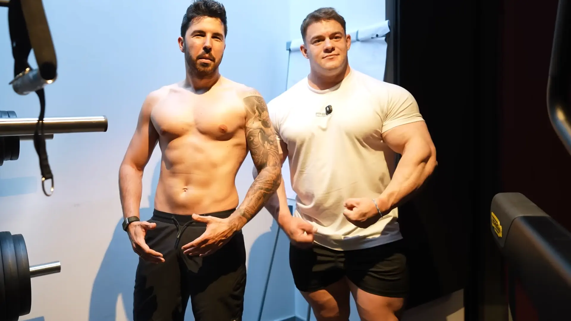 El cambio físico de Willyrex tras 100 días entrenando con el culturista Joan Pradells: «Antes tenía ansiedad y apenas dormía»