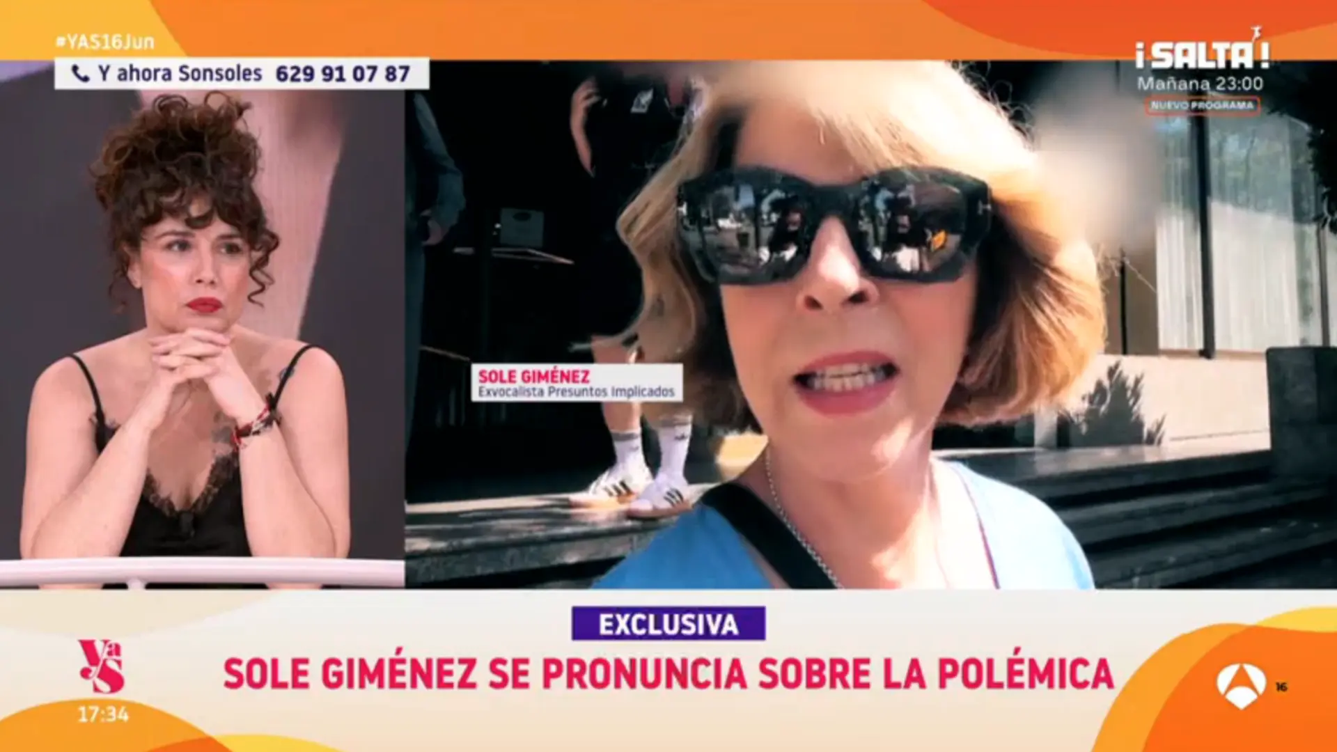 El mensaje de Sole Giménez a Lydia Rodríguez: «Siempre voy a apoyar a mujeres que pasen por un trance así»