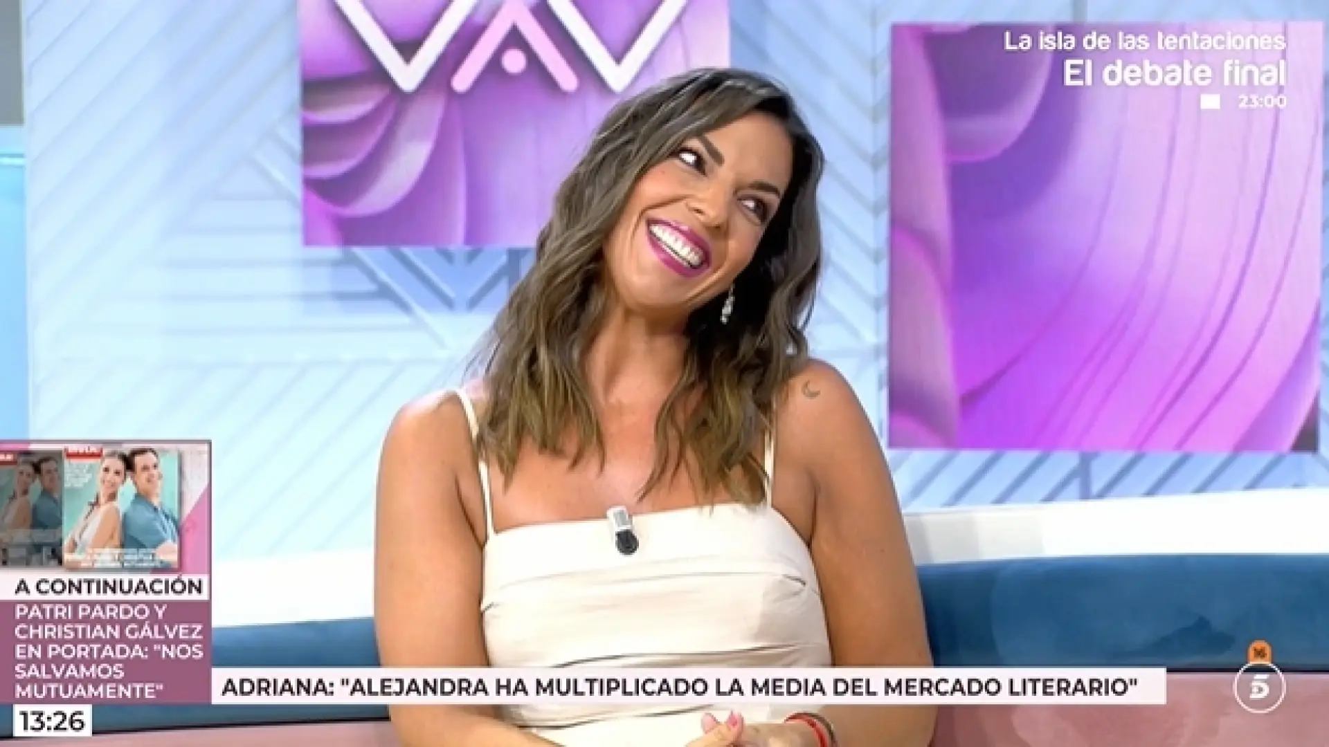 Adriana Dorronsoro desmiente el fracaso del libro de Alejandra Rubio: «Multiplica bastante la media del sector»
