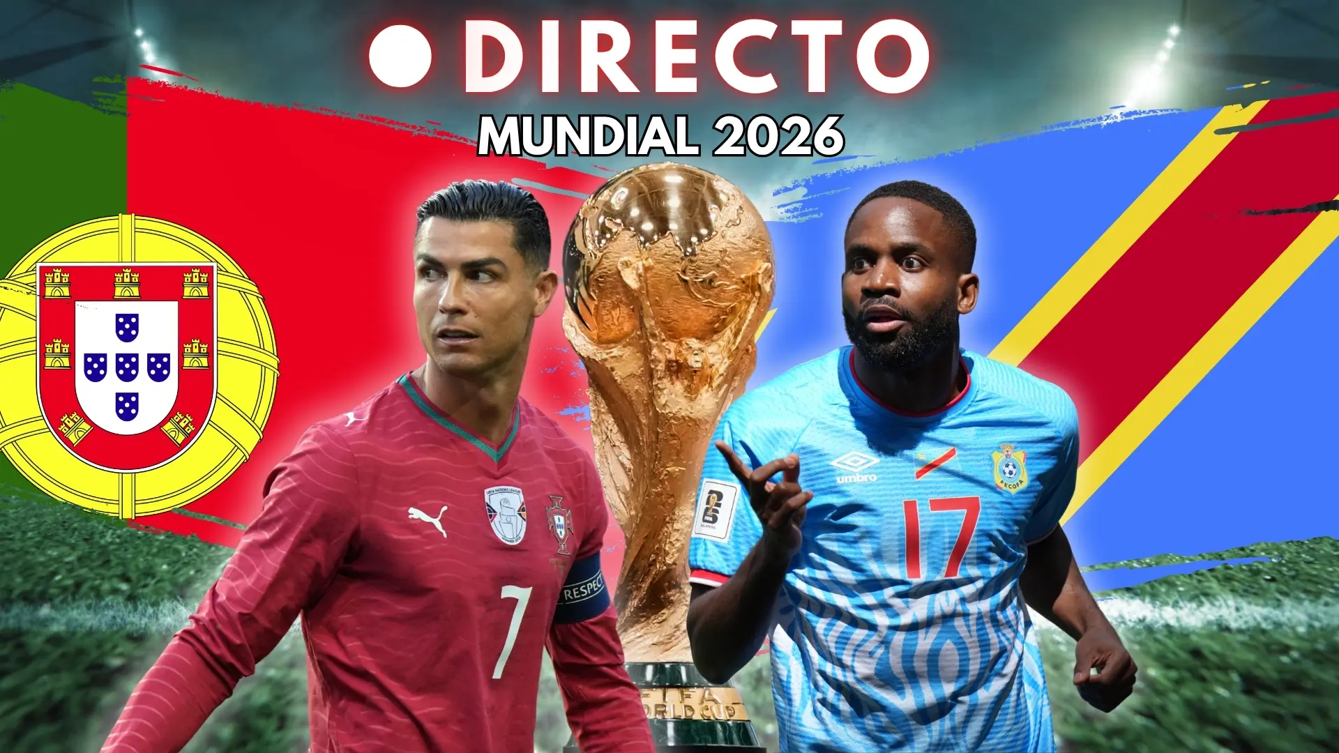 Portugal – RD Congo del Mundial 2026, en directo: goles, marcador y última hora del partido del Grupo K de la jornada 1