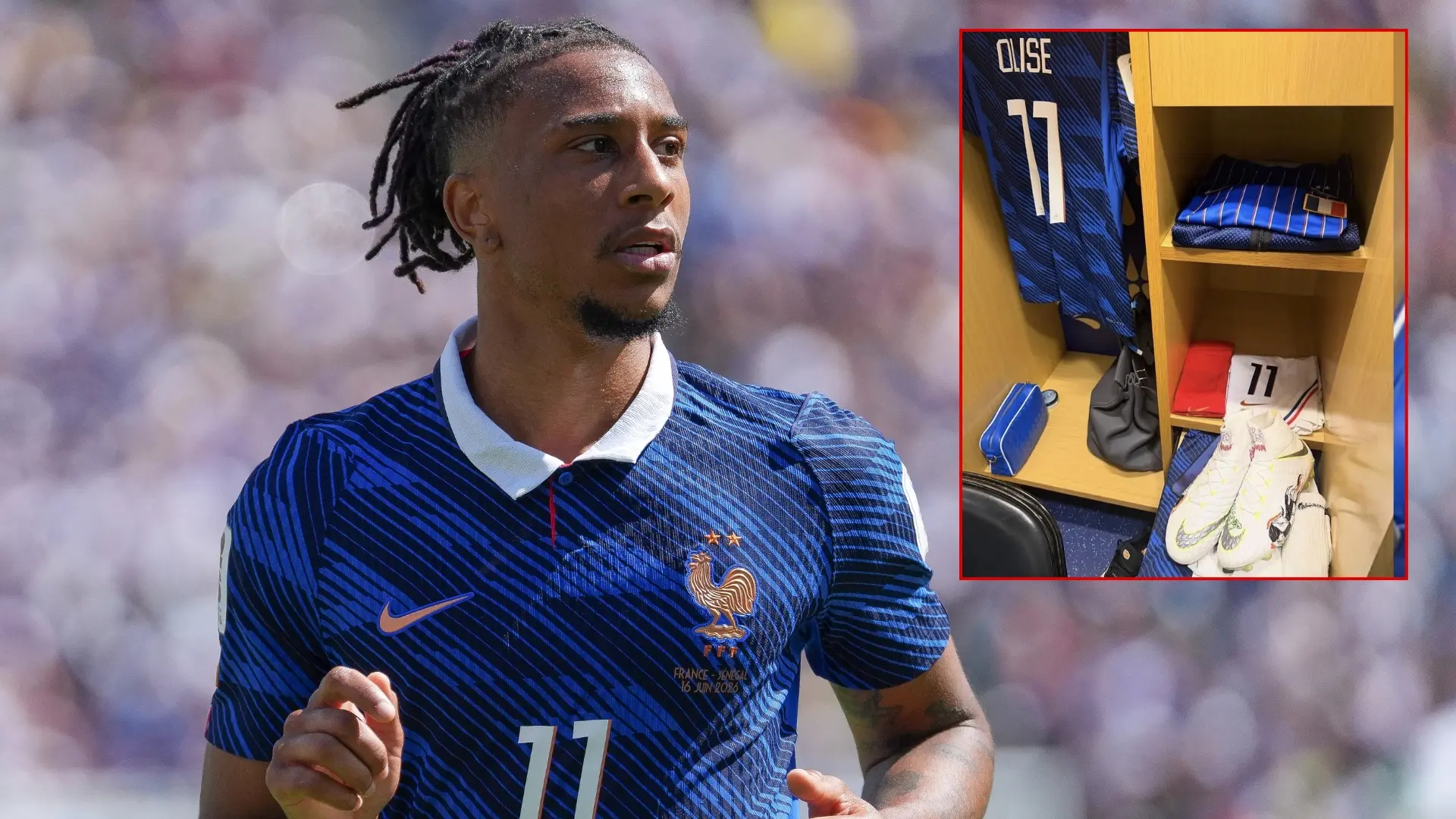 Polémica con Michael Olise tras una foto de su taquilla en el Mundial 2026… con un bote de 'snus'