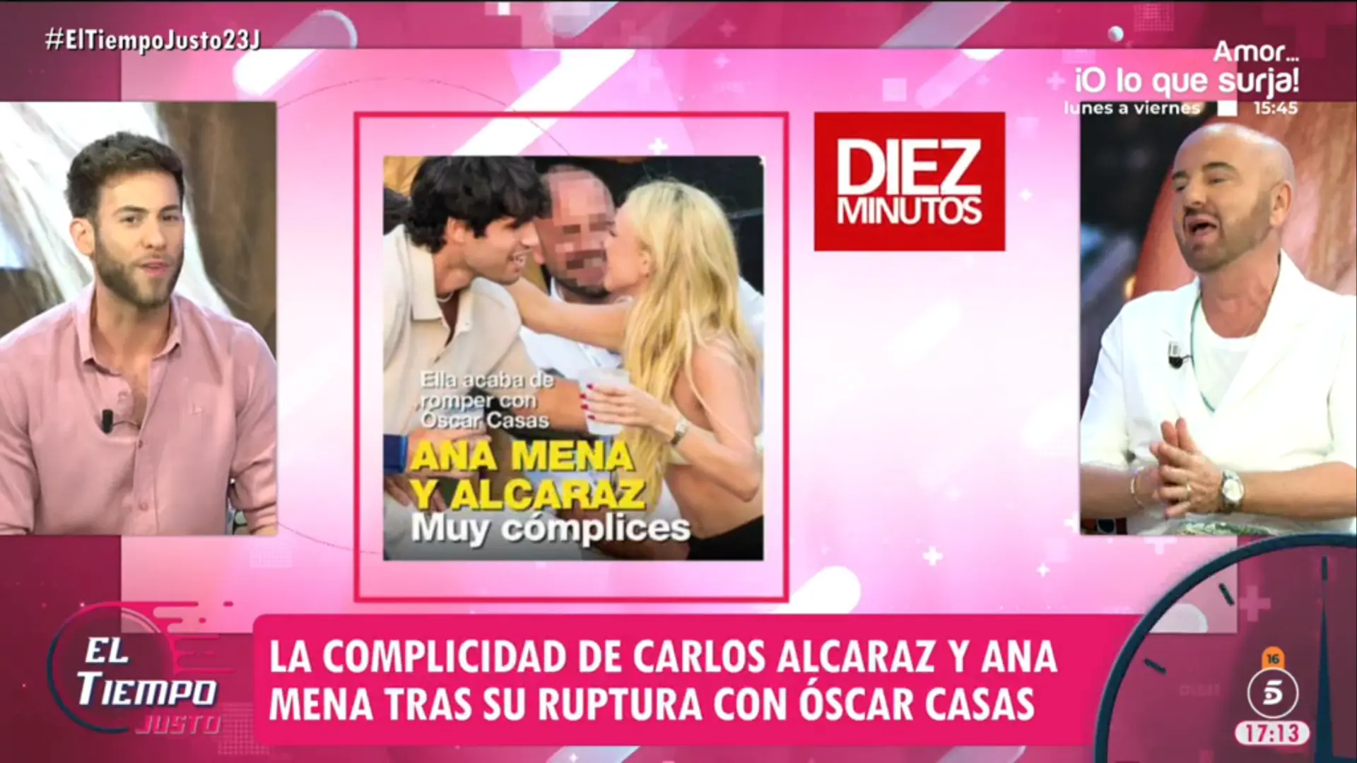 Ana Mena se va al tenis tras su ruptura con Óscas Casas y coincide con Carlos Alcaraz