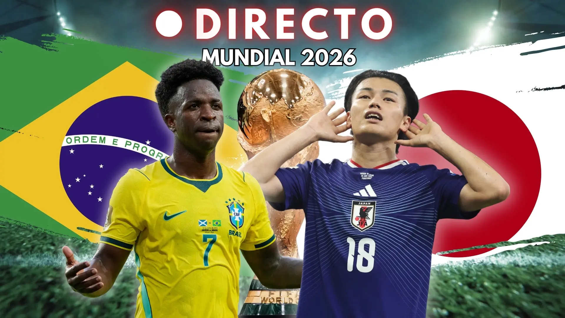Brasil – Japón del Mundial 2026, en directo: goles, marcador y última hora de los dieciseisavos de final