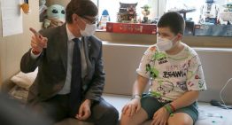Illa inaugura la nueva área de oncohematología infantil de Vall d'Hebron: «Una sanidad puntera y universal cohesiona la sociedad»