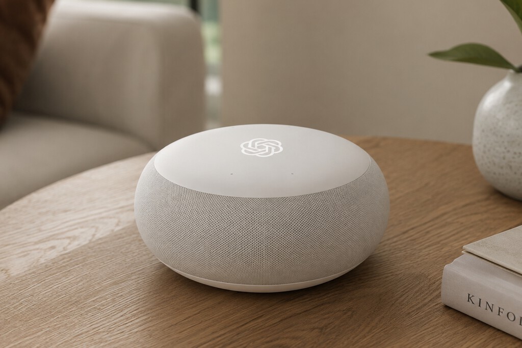 Filtran el primer producto de los creadores de ChatGPT: un altavoz que parece tener vida propia. Y Apple amenaza con truncarlo