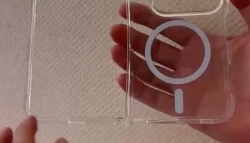 El iPhone plegable toma forma. Aparece un vídeo de su primera funda transparente abriéndose y cerrándose