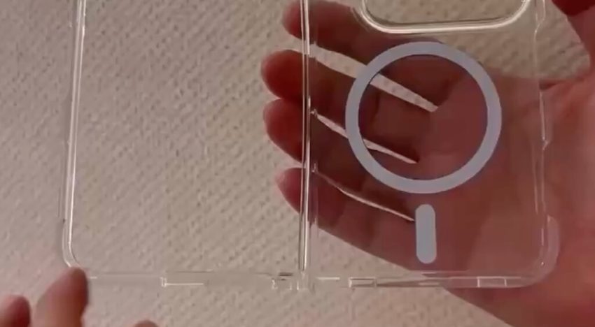El iPhone plegable toma forma. Aparece un vídeo de su primera funda transparente abriéndose y cerrándose