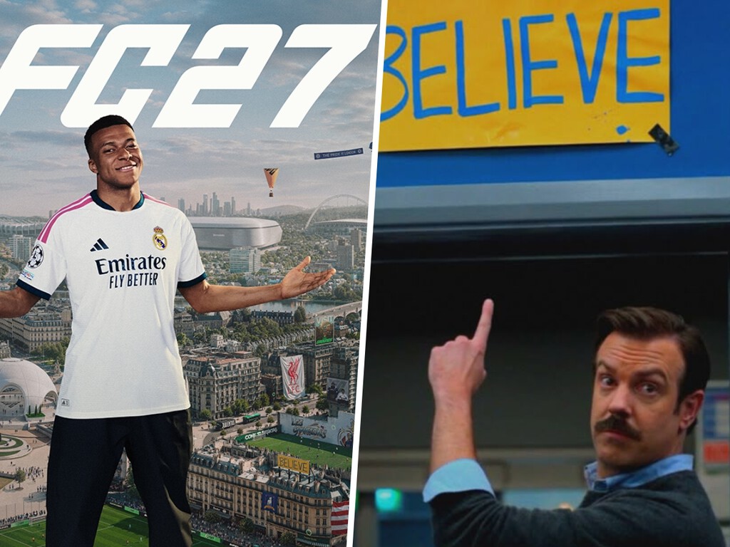 Ted Lasso se cuela en la portada del nuevo FC 27 con un guiño para los fans de la serie 