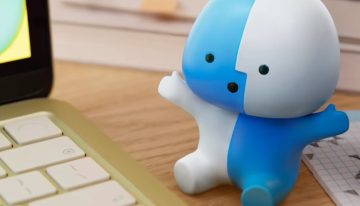 Mide exactamente «una manzana» y se coló en la última WWDC. Así nació a la mascota oficial del Mac