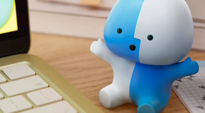 Mide exactamente «una manzana» y se coló en la última WWDC. Así nació a la mascota oficial del Mac