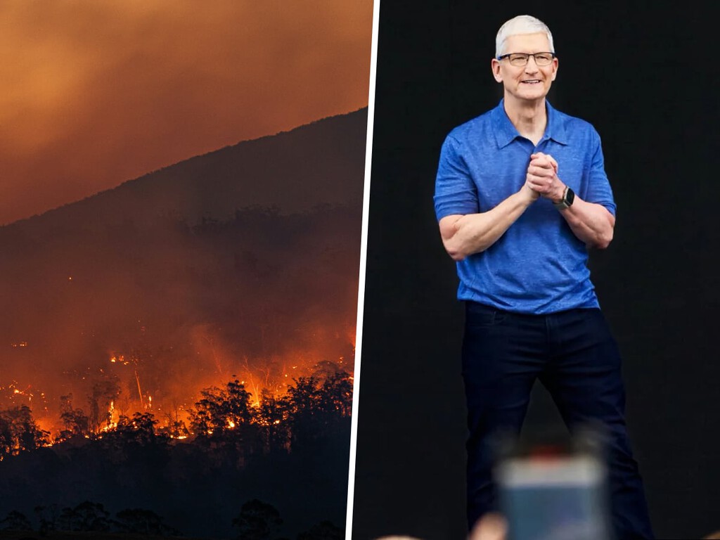 Tim Cook, CEO de Apple: "Nuestros corazones están con vosotros". La ola de incendios continúa y anuncian una ayuda económica 