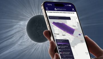Así puedes acceder desde tu móvil al «mapa definitivo» del eclipse del 12 de agosto. Comprobarás con exactitud la mejor zona para verlo