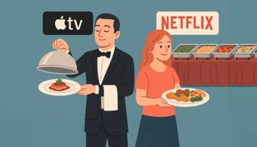 En minuto y medio, Apple TV deja claro por qué es la mejor plataforma. Mientras Netflix sirve buffet, Apple prefiere platos con estrella Michelin