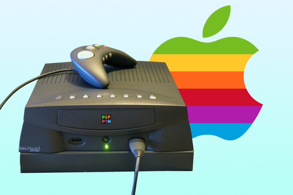 ¿Sabías que Apple tuvo su propia consola diseñada por los creadores de Tekken? Una especie de Nintendo Switch en los 90