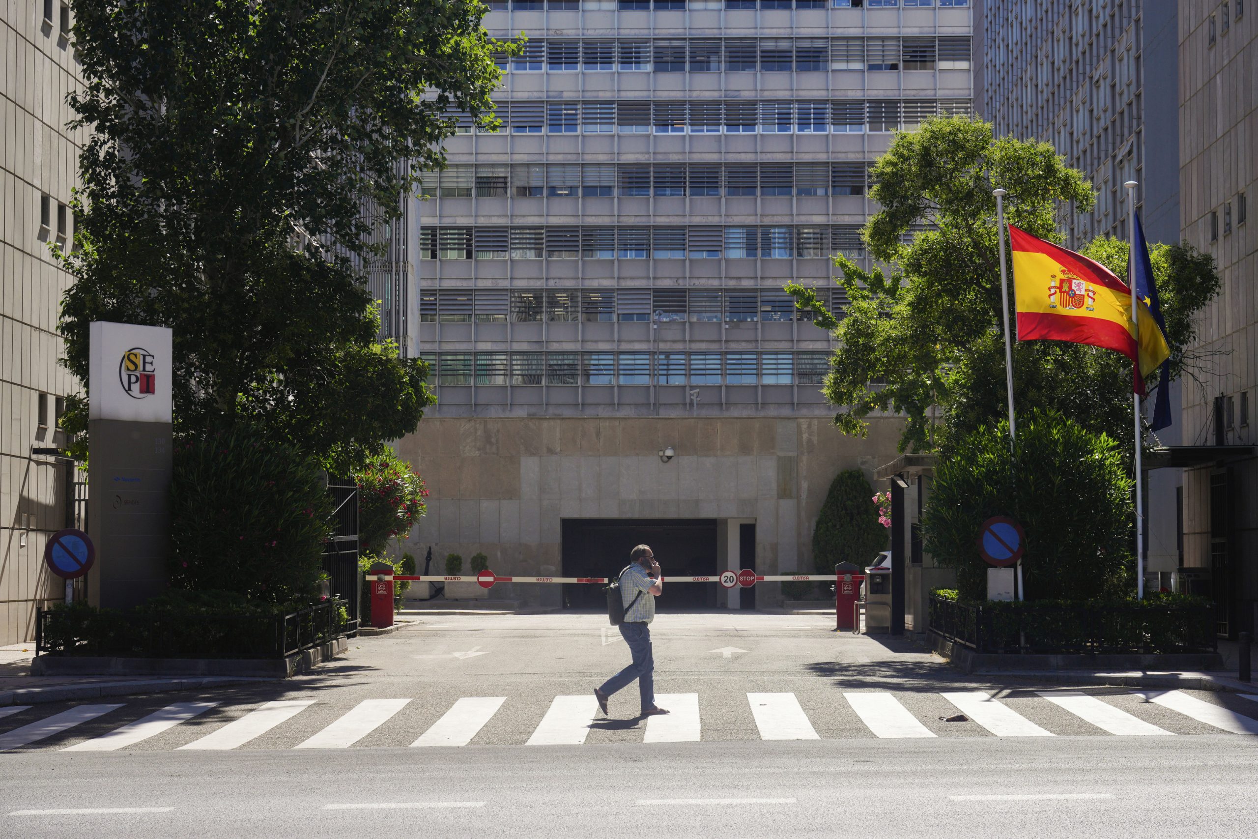 Vista de la sede de la Sociedad Estatal de Participaciones Industriales (SEPI), en la calle Velázquez 134 de Madrid , el pasado junio.