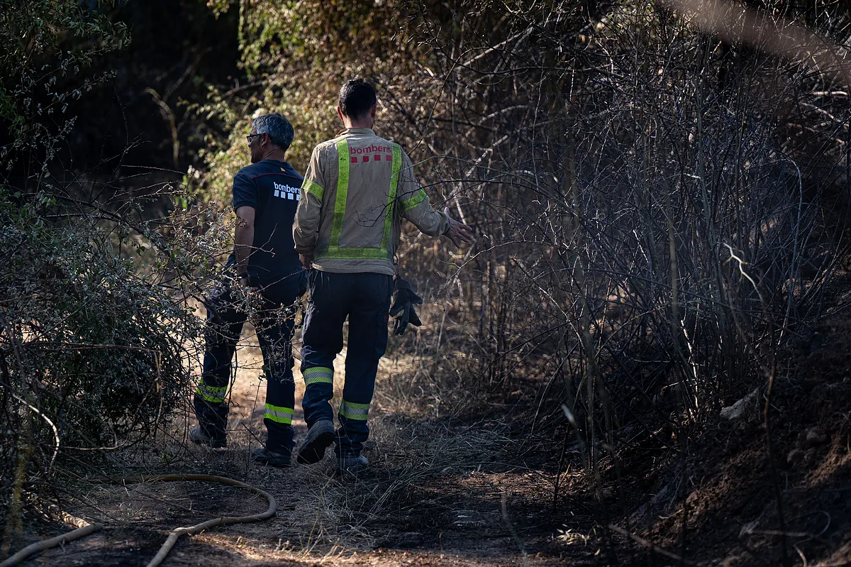 Confinadas por sendos incendios la localidad de Fontllonga (Lleida) y una urbanización en Mont-roig del Camp (Tarragona)