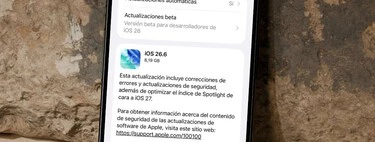 Apple lanza oficialmente iOS 26.6. Parece una actualización menor, pero puede ser crucial para que iOS 27 vaya bien en tu iPhone