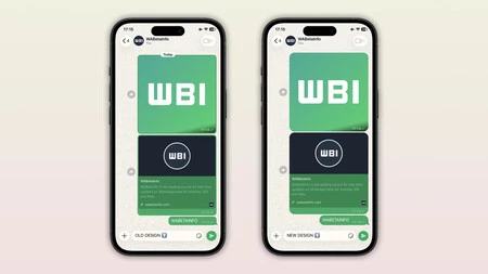 Nuevo diseño WhatsApp