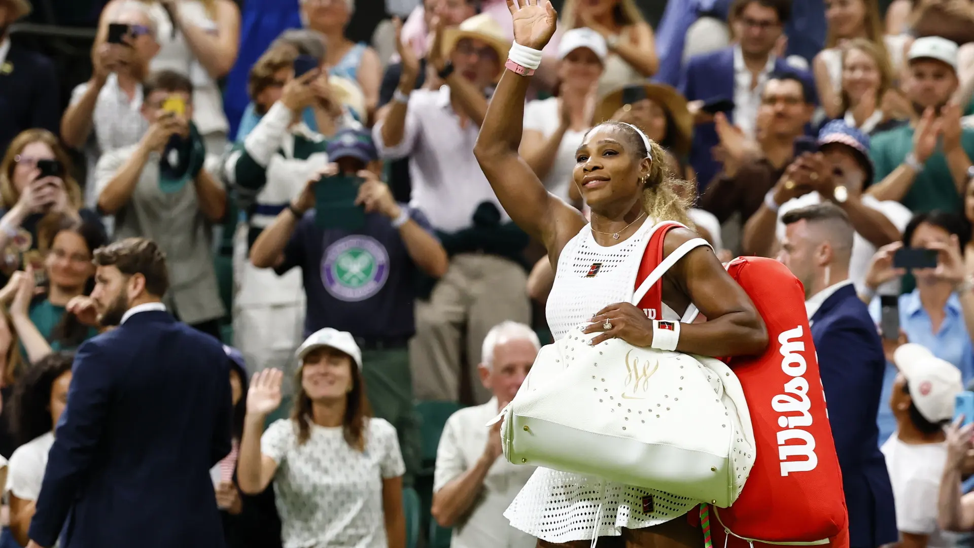 Serena Williams se despide con orgullo de Wimbledon en su regreso a sus 44 años