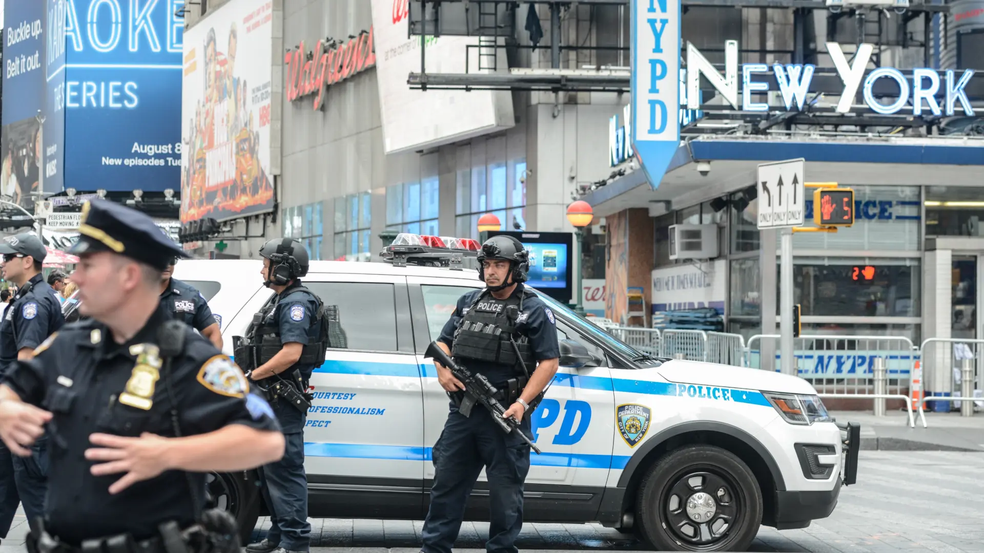 La Policía de Nueva York, en alerta este fin de semana por los actos del 4 de julio, el Mundial y la boda de Taylor Swift