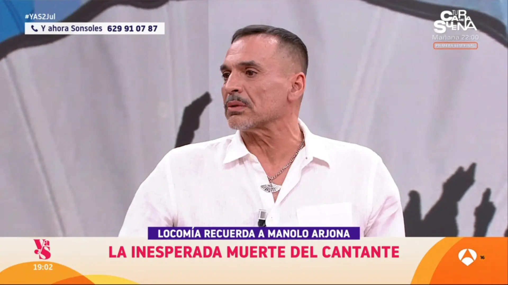 Carlos Armas, exmiembro de Locomía, se derrumba al hablar de la muerte de Manolo Arjona: «Estaba muy bien»