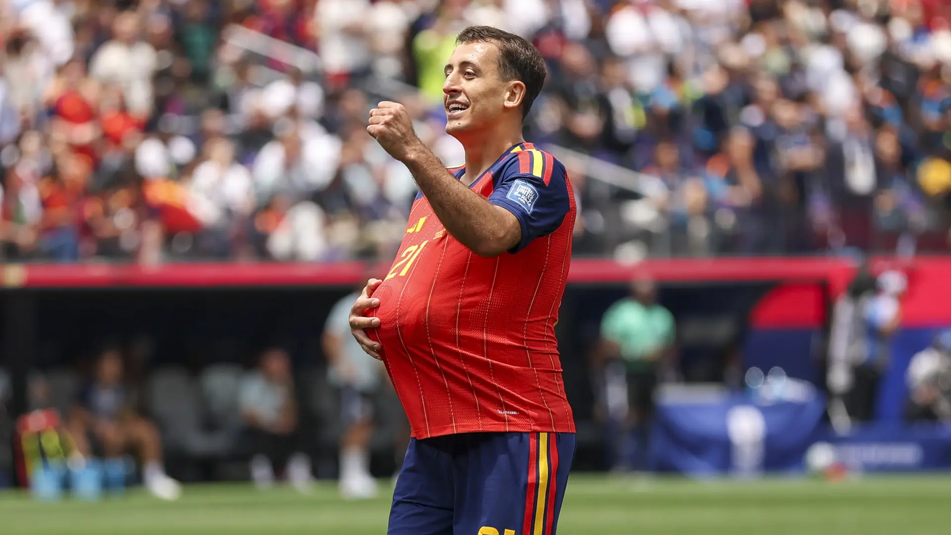 Mikel Oyarzabal, tras su doblete ante Austria en el Mundial: «Me da igual el siguiente rival, iremos a por ello»