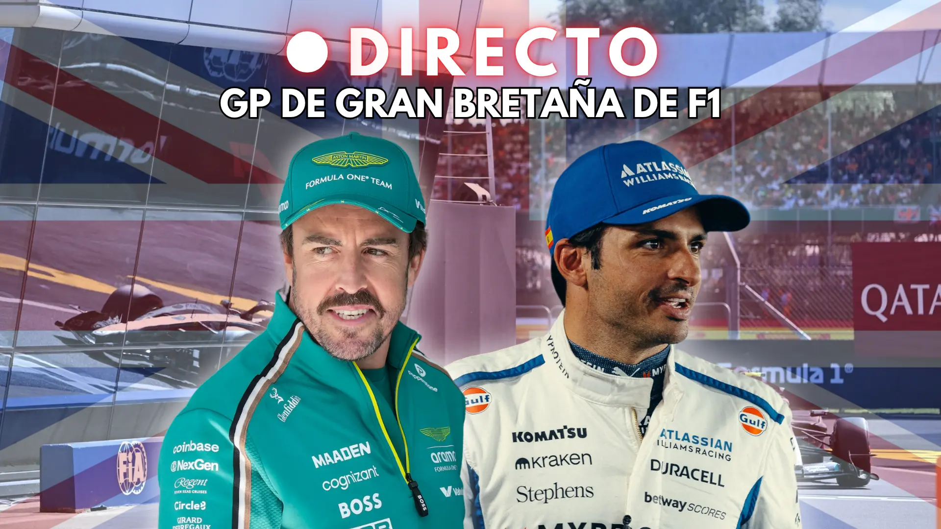 Carrera del Gran Premio de Gran Bretaña de F1, en directo: última hora de Fernando Alonso y Carlos Sainz en Silverstone