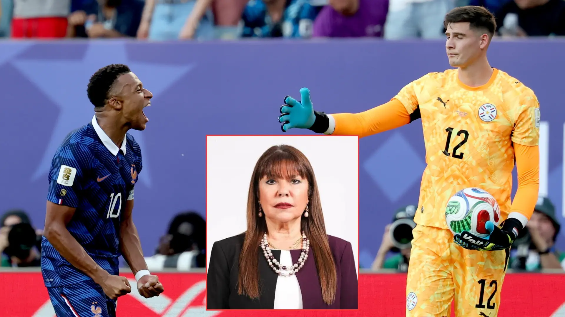 Durísima respuesta de Mbappé a la senadora paraguaya Celeste Amarilla por sus insultos racistas: «Es una mujer despreciable»