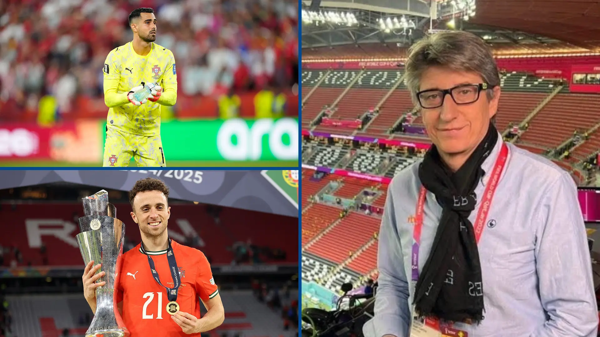 Las redes arden con Juan Carlos Rivero por confundir a Diogo Costa con el fallecido Diogo Jota: «Ya es cruzar un límite»