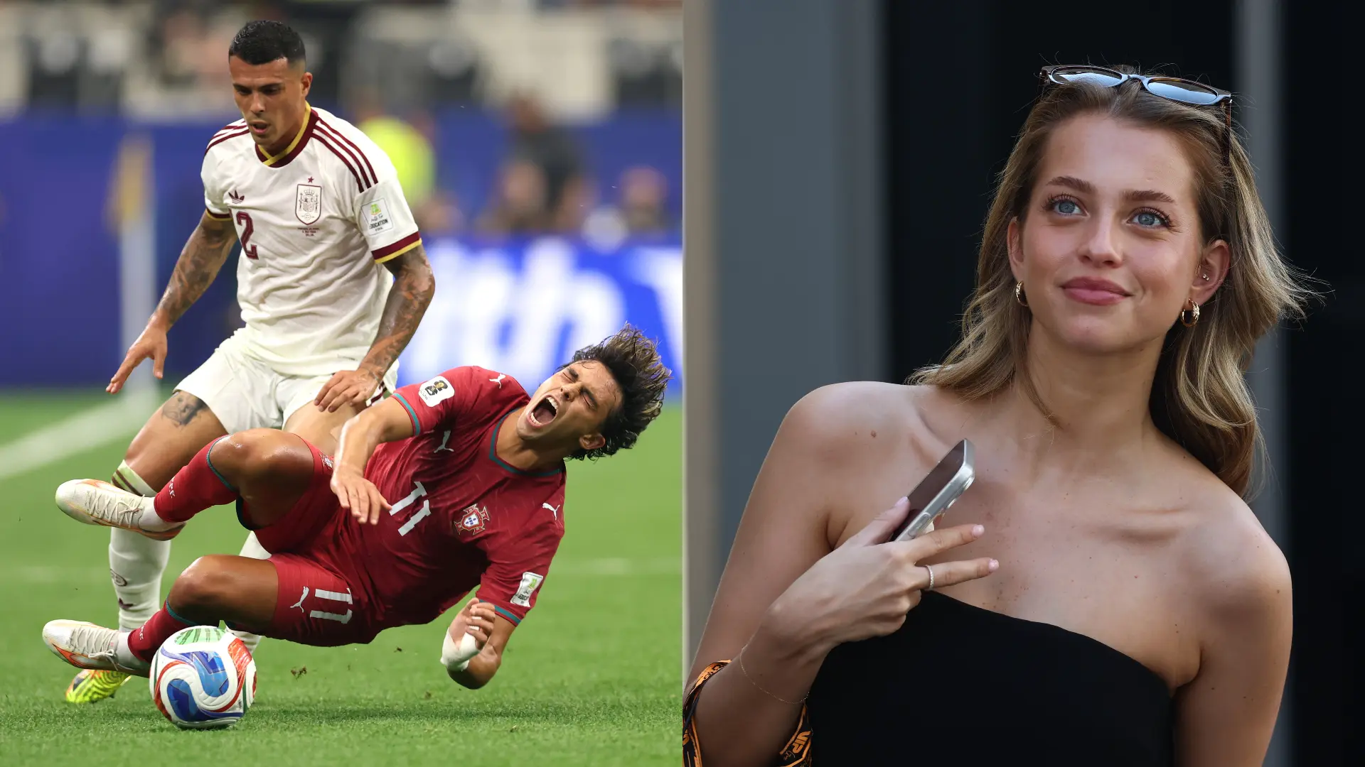 Magui Corceiro responde al supuesto triángulo amoroso con los mundialistas João Félix y Pedro Porro: «Esa historia…»