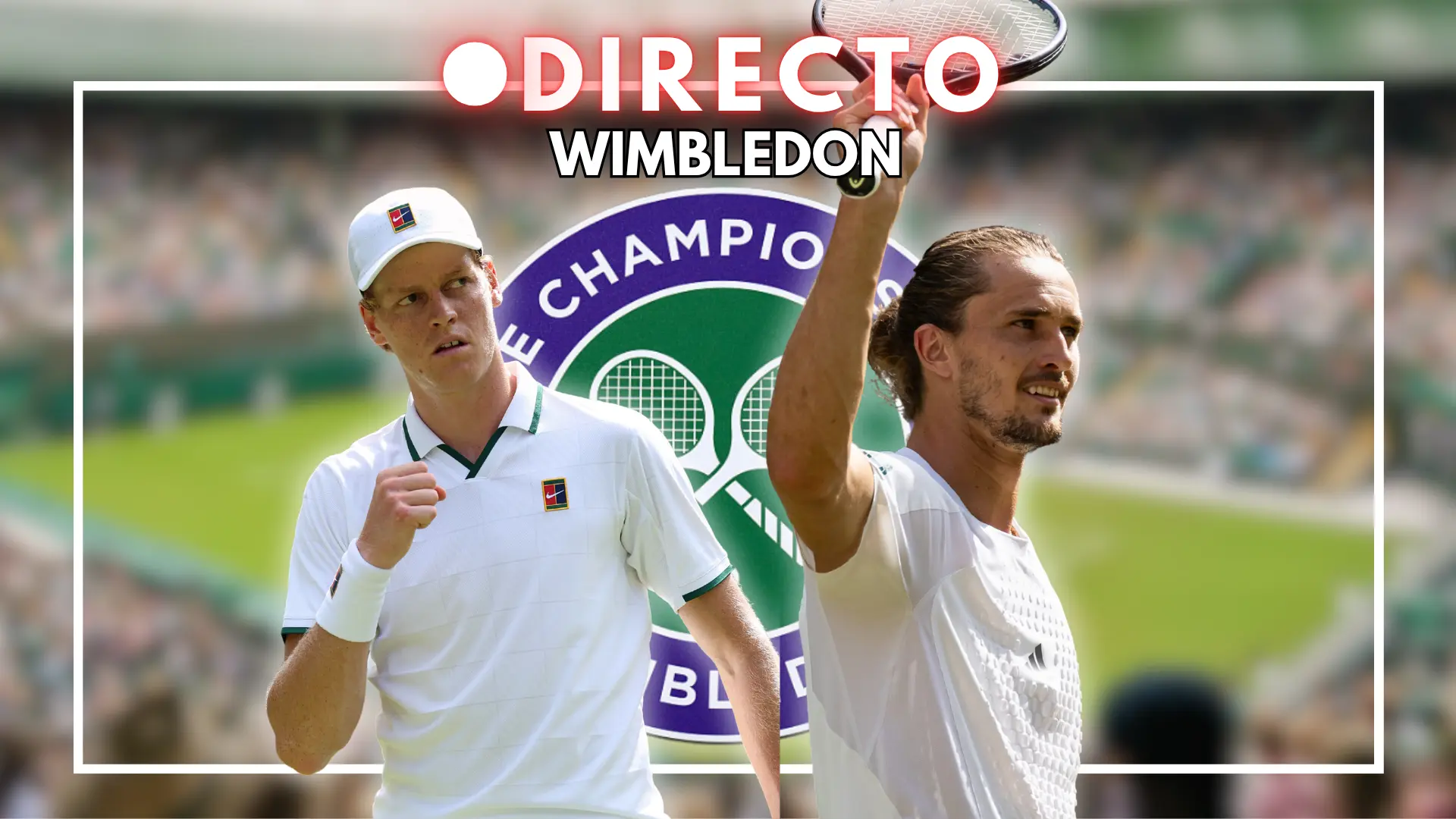 Jannik Sinner – Alexander Zverev, en directo: última hora y resultado de la final de Wimbledon