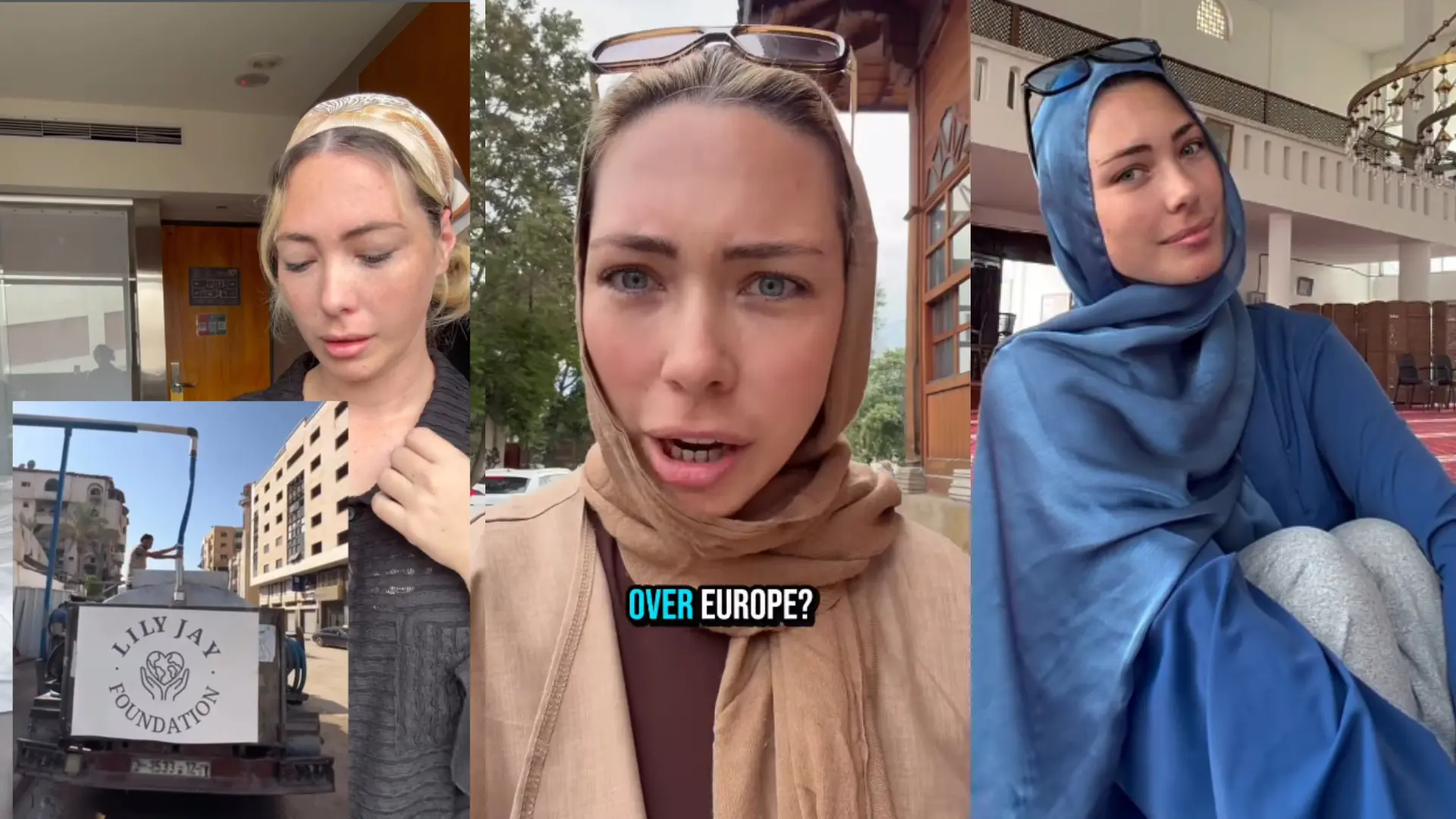 Lily Jay, de 'influencer' solidaria a fraude: su labor humanitaria queda bajo sospechosa al descubrirse el uso de la IA en sus vídeos