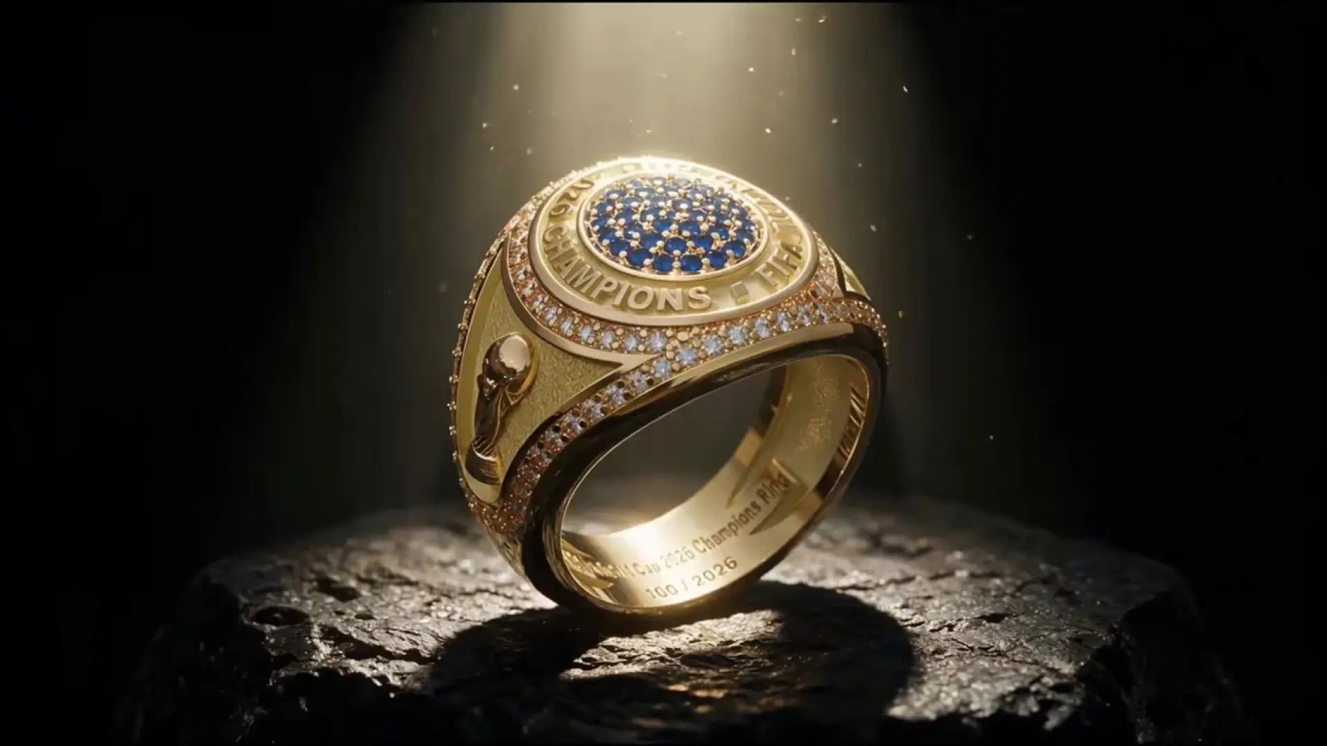 Así es el anillo de campeón que recibirán los ganadores del Mundial 2026: 30 se otorgarán a España o Argentina y 1.996 para aficionados